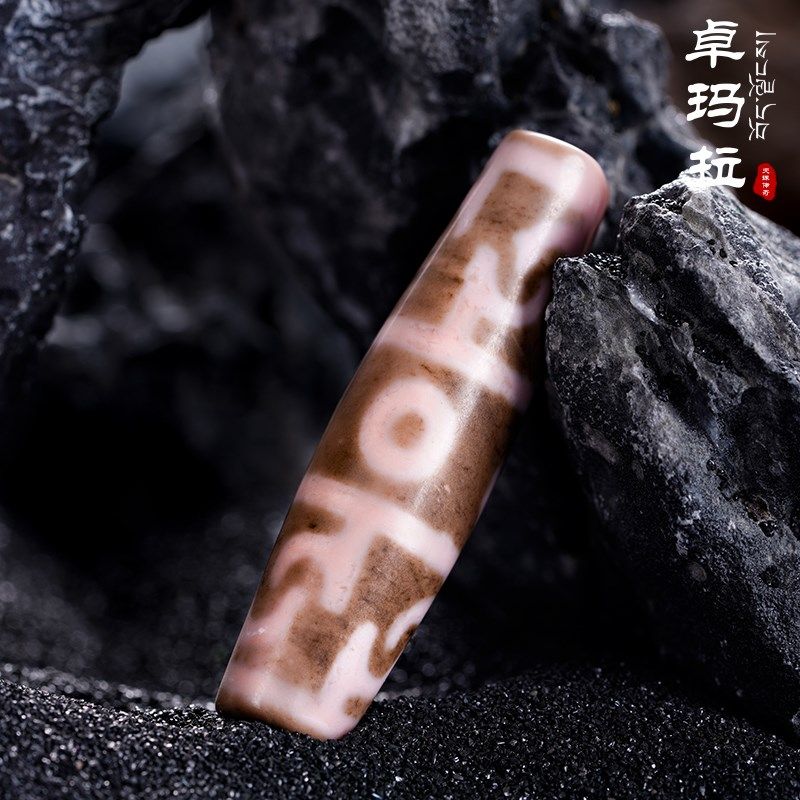 卓玛拉天珠传奇血玉莲师法器西藏 冬饰尚品项坠/吊坠