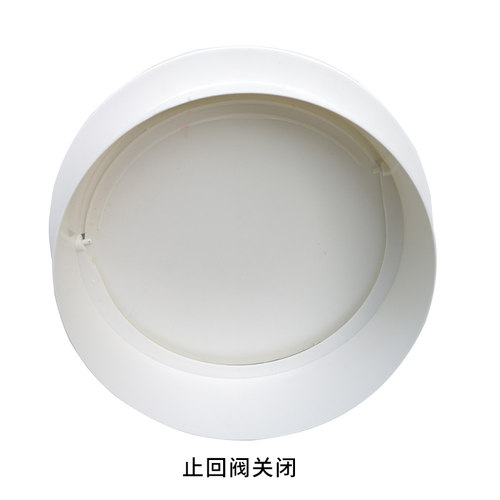 排气扇浴霸圆形管道止回阀pvc单向阀卫生间油烟机烟道止逆防倒流 - 图2