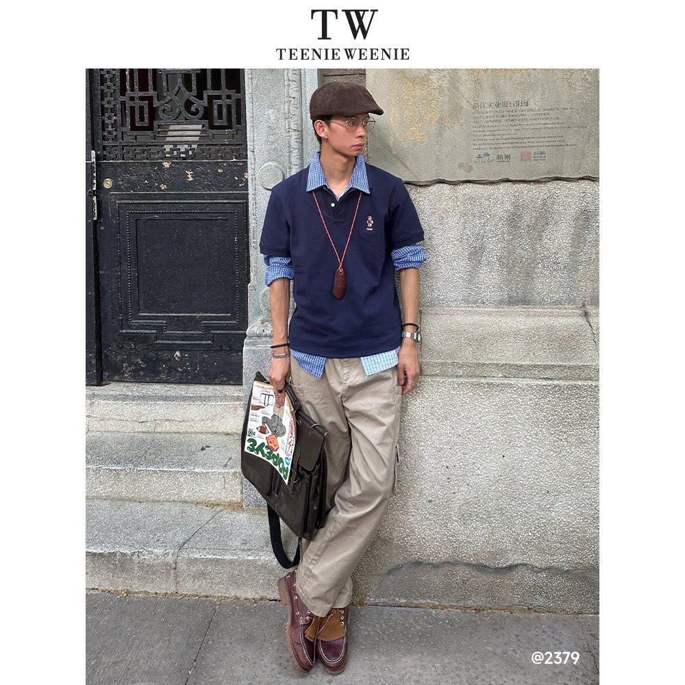 TeenieWeenie小熊男装休闲裤男2025春季新款直筒多口袋时尚工装裤,淘宝优惠券,粉丝福利购,淘宝优惠卷