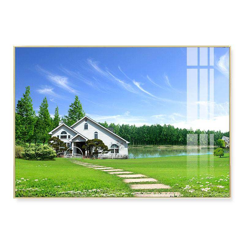 风景装饰画田园风格挂画饭厅餐厅壁画房间卧室床头儿童房现代简约,淘宝优惠券,粉丝福利购,淘宝优惠卷