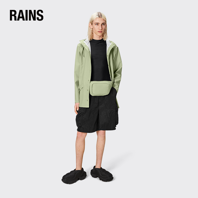 Rains 经典防水夹克 休闲款外套时尚风衣男女同款雨衣 Jacket - 图0