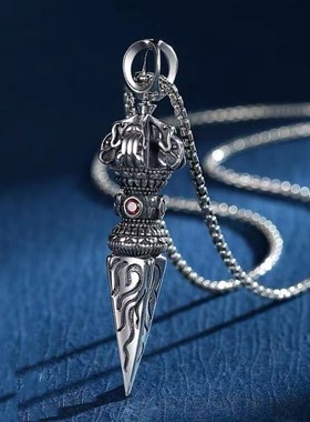 普巴金刚杵吊坠项链男女款