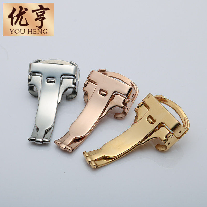 优亨表带扣 适配卡地亚蓝气球坦克卡历博表带表扣  配件16 18 mm,淘宝优惠券,粉丝福利购,淘宝优惠卷