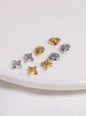 金含不锈钢diy饰品串珠手链材料