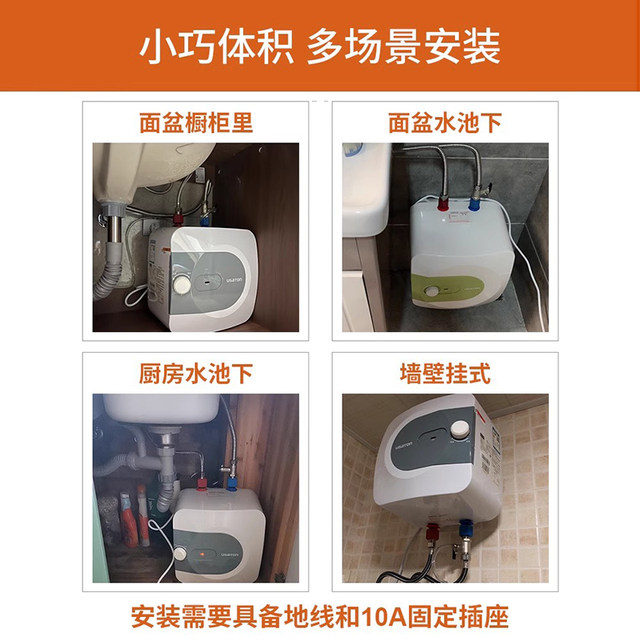 Ashley Constantin storage electric water heater small kitchen treasure