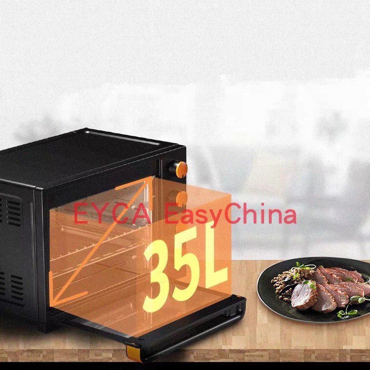 Midea 35L electric oven auto baking broil oven-图1