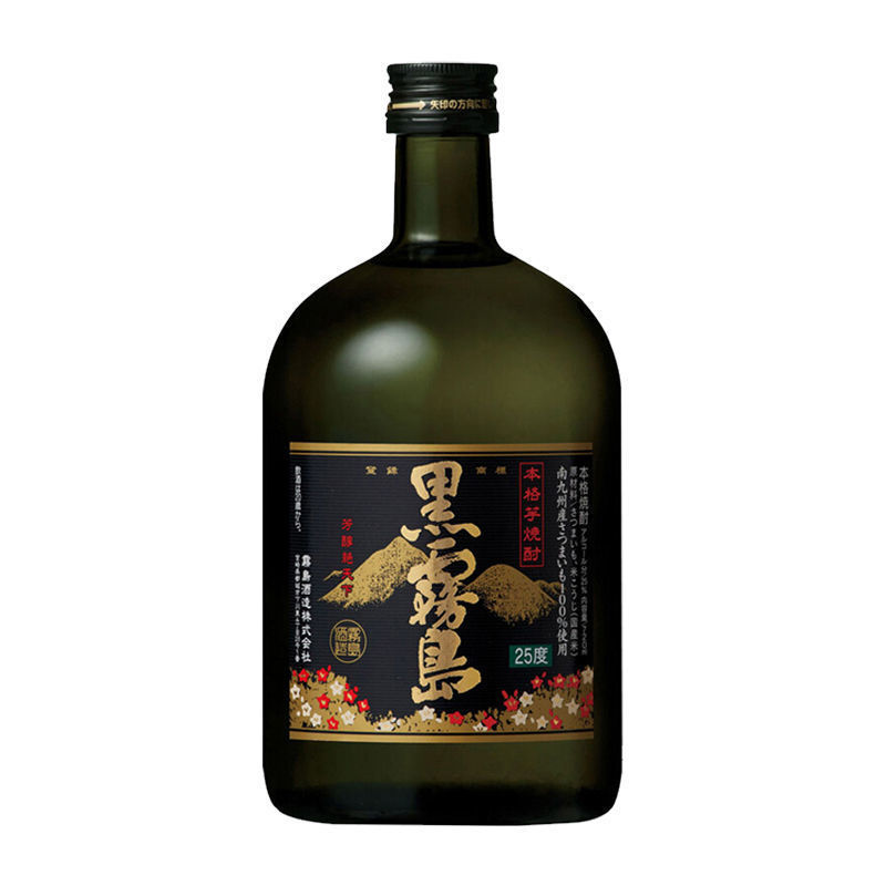 黑雾岛烧酒本格烧酎甘薯芋烧酒日本进口地瓜烧可泡梅子酒720ml