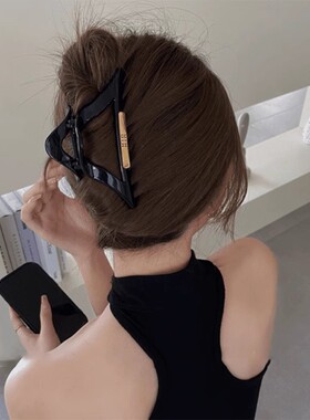 金颜轻奢风抓夹女高级感