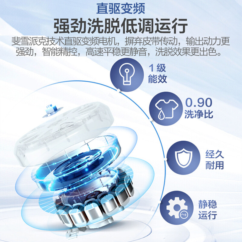 【立减300】海尔全自动10公斤洗衣机 haier海尔腾德洗衣机