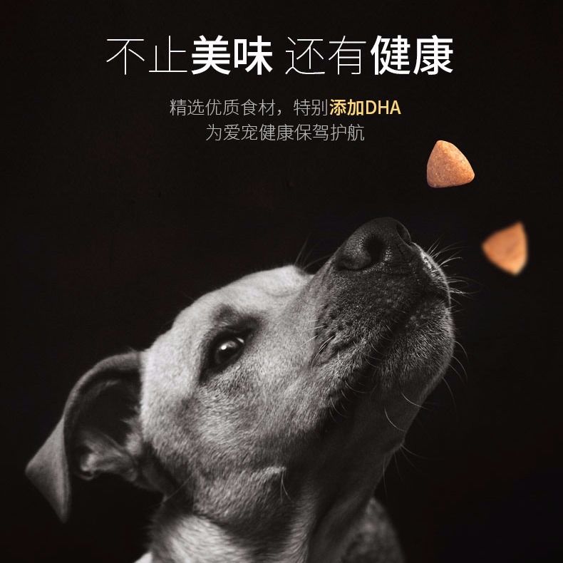 狗粮通用型5斤1斤牛肉味犬粮泰迪拉布拉多比熊柯基金毛萨摩成犬-图0