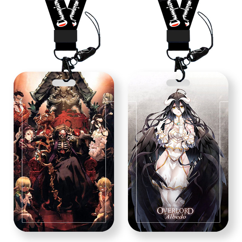 OVERLORD peripheral card set student campus card meal card bus card access control subway card with long lanyard work tag