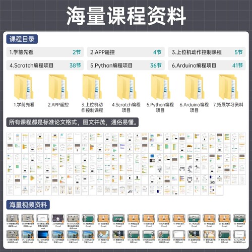 幻尔AI开源仿生人形机器人Tonybot人工智能兼容Arduino智能语音识别巡线避障Scratch图形化Python编程教育 - 图2