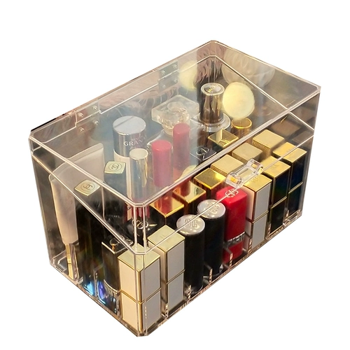 Стеклянная помада, коробка для хранения, косметика, популярно в интернете