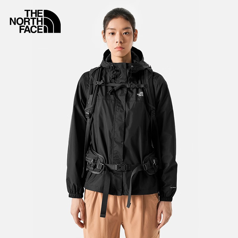 TheNorthFace北面冲锋衣女2024春夏户外徒步防风防水透气外套5K2X - 图2