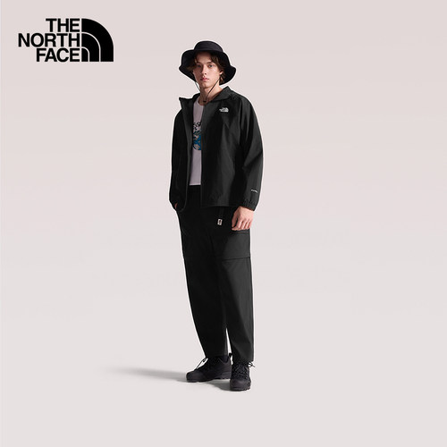 TheNorthFace北面防风皮肤衣男26春夏户外徒步运动休闲防晒衣8BWK - 图0