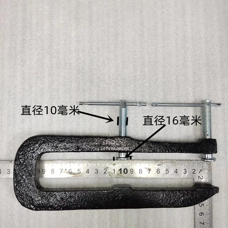 深喉g字型大夹具钳玛钢c加长ud异形强力固定器胶玻璃专用木工装业 - 图1