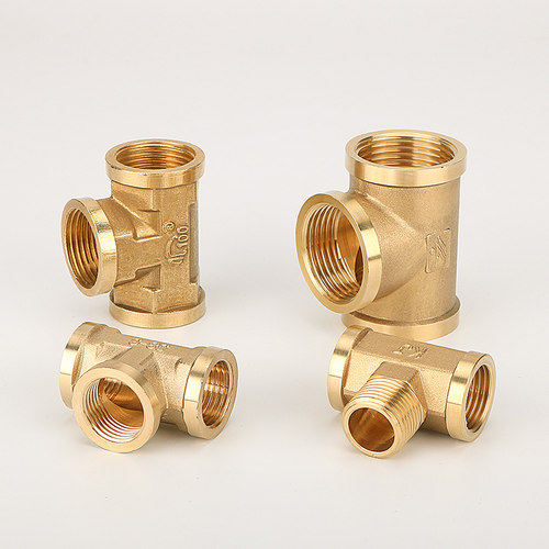 4分加厚全铜三通接头三外丝内丝外外内螺纹燃气管热水器水管配件 - 图3