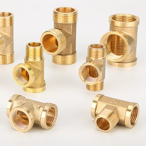 4分加厚全铜三通接头三外丝内丝外外内螺纹燃气管热水器水管配件 - 图2