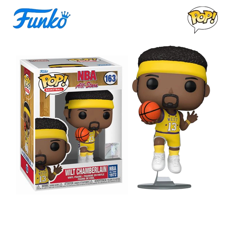 Funko POP篮球NBA全明星艾弗森张伯伦诺维茨基卡特罗德曼公仔-图2