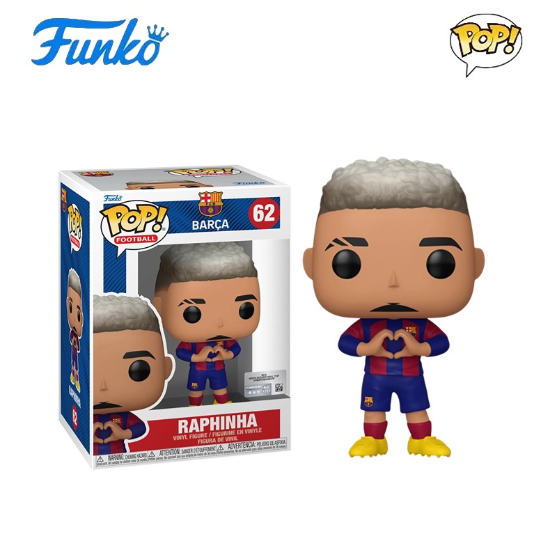 Funko POP足球Football巴塞罗那西甲哈维加维佩德里拉菲尼亚公仔-图0