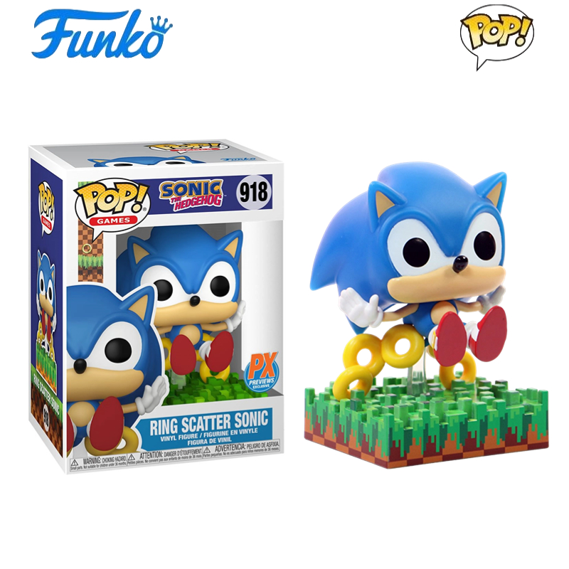 Funko POP刺猬索尼克Sonic音速小子游戏艾咪蛋头博士公仔摆件-图0