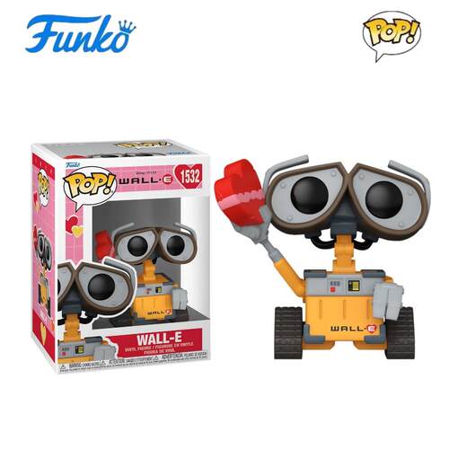 Funko POP 情人节Valentines机器人总动员瓦力Wall-E伊娃Eve手办 - 图0