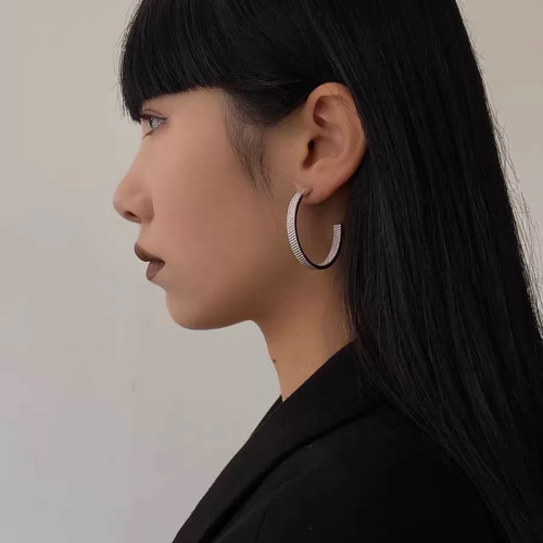 Céleste 浮光系列菱形流苏拼接耳环高级感轻奢气质百搭耳钉套装 - 图1