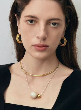 Céleste情绪吊坠抽拉项链女