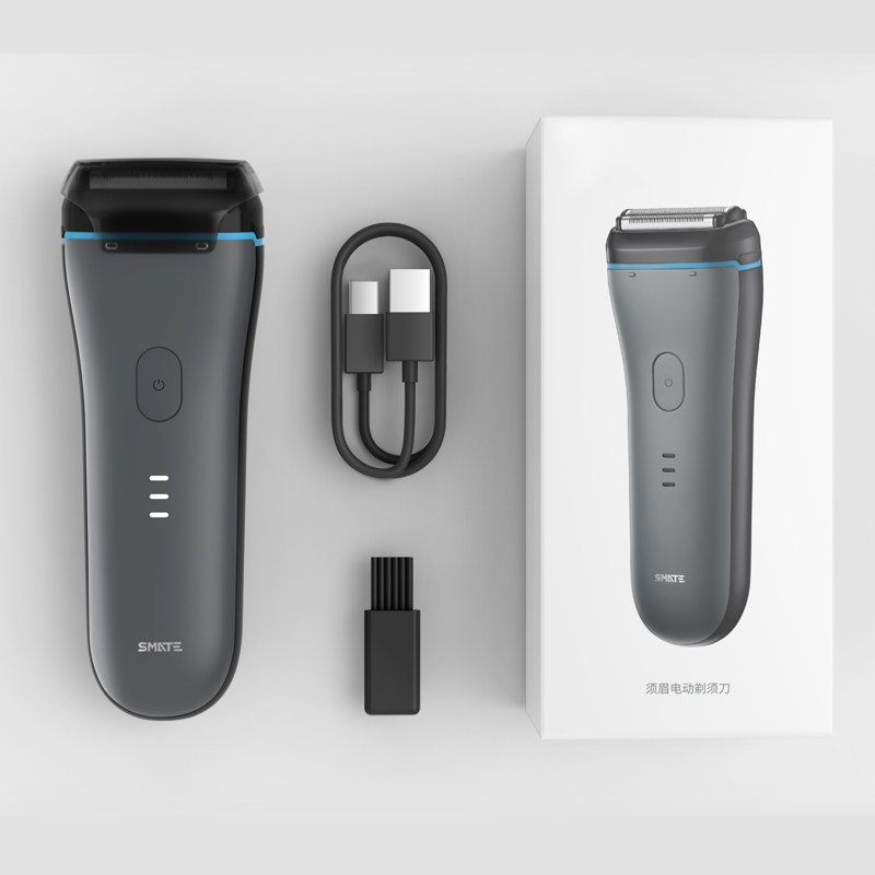 须眉剃须刀智能电动刮胡刀小米粉 须眉敏昭剃须刀