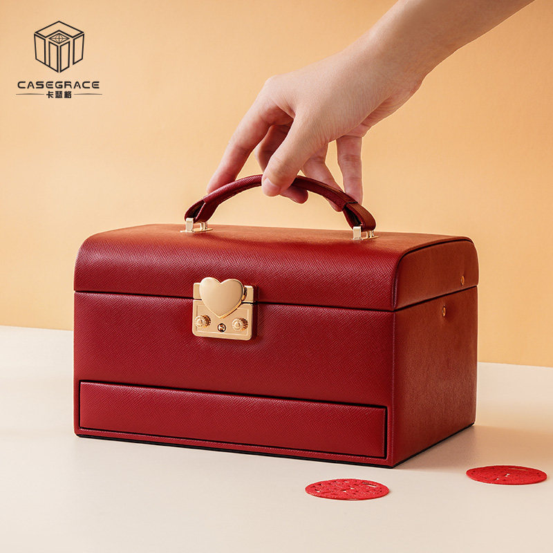 结婚礼物送新娘小众首饰盒高档实用送新人订婚礼物送闺蜜新婚礼品