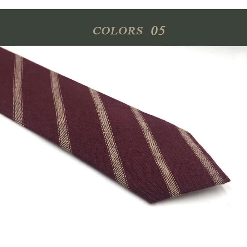 咖色亚麻棉质黄色暗红黑色哑光复古休闲英伦日系7厘米小众领带,淘宝优惠券,粉丝福利购,淘宝优惠卷