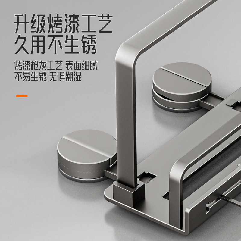 强力吸盘脸盆架壁挂式阳台卫生间收纳置物架厨房洗菜盆架子免打孔,淘宝优惠券,粉丝福利购,淘宝优惠卷