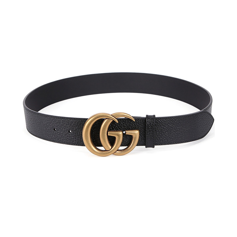【直发】gucci 20新款男士黑色腰带 IQH箱包海外腰带/皮带/腰链