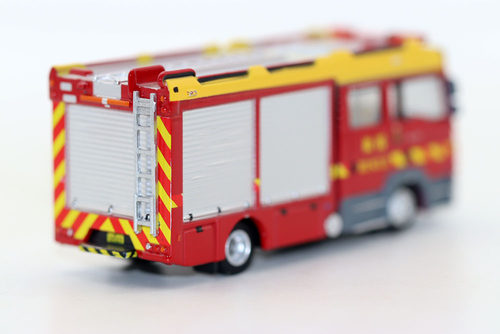 Tiny微影 1 76 MAN Rescue FSD 香港消防车模型 细抢电镀版限量 - 图2