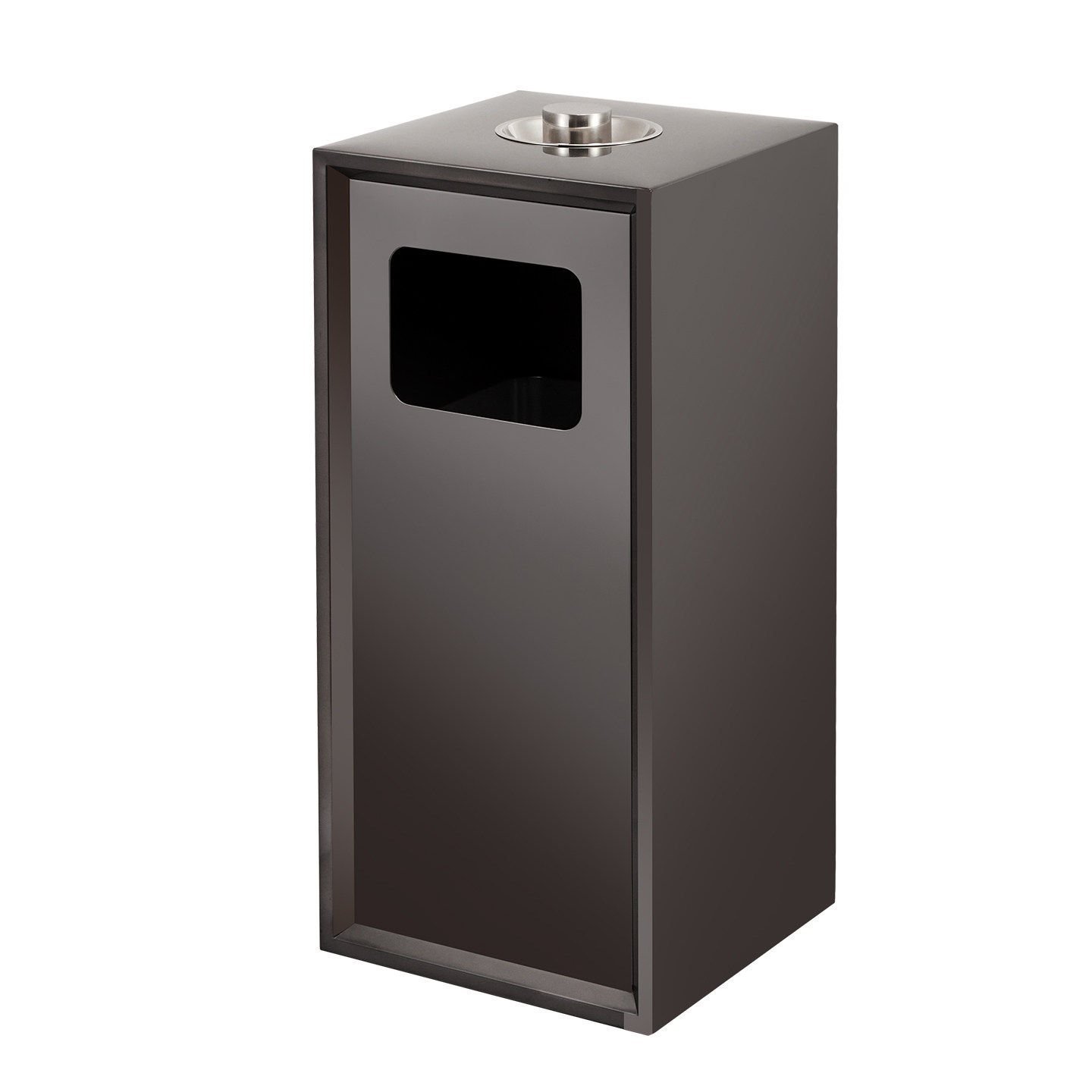 商用不锈钢垃圾桶酒店大堂商场电梯口物业售楼部烟灰缸分类收纳桶