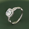Vrai vine ring diamond proposal