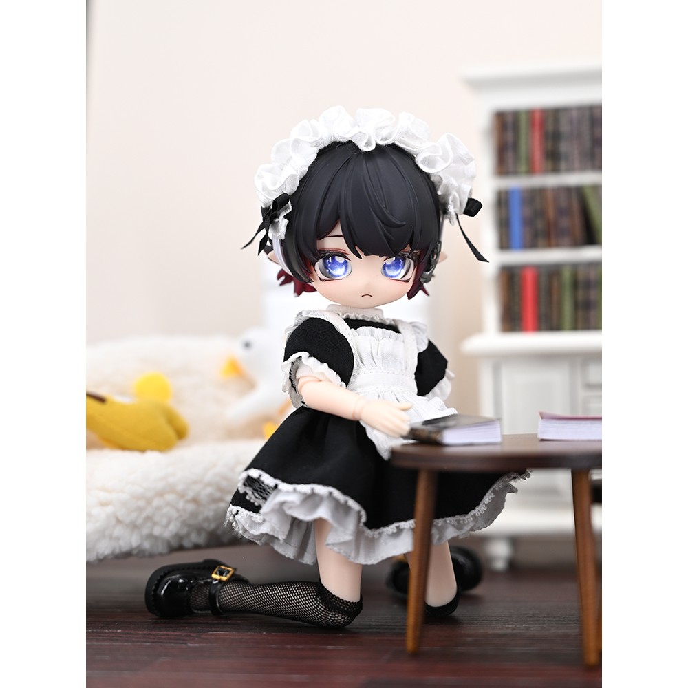 万域人形【女仆日】大12分bjd娃衣mjd OB11玩偶出逃体 明月体米甜 - 图1