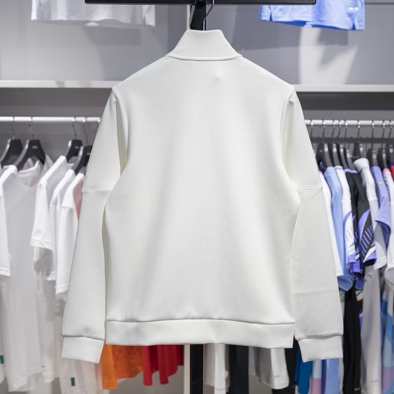 正品李宁女子外套2024冬季新款团购休闲立领开衫无帽卫衣AWDUA80 - 图3