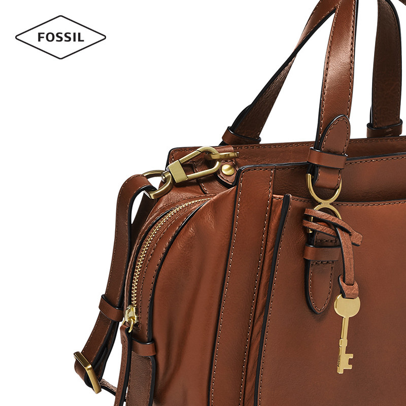 【新年礼物】fossil化石通勤水桶包 fossil箱包女士包袋