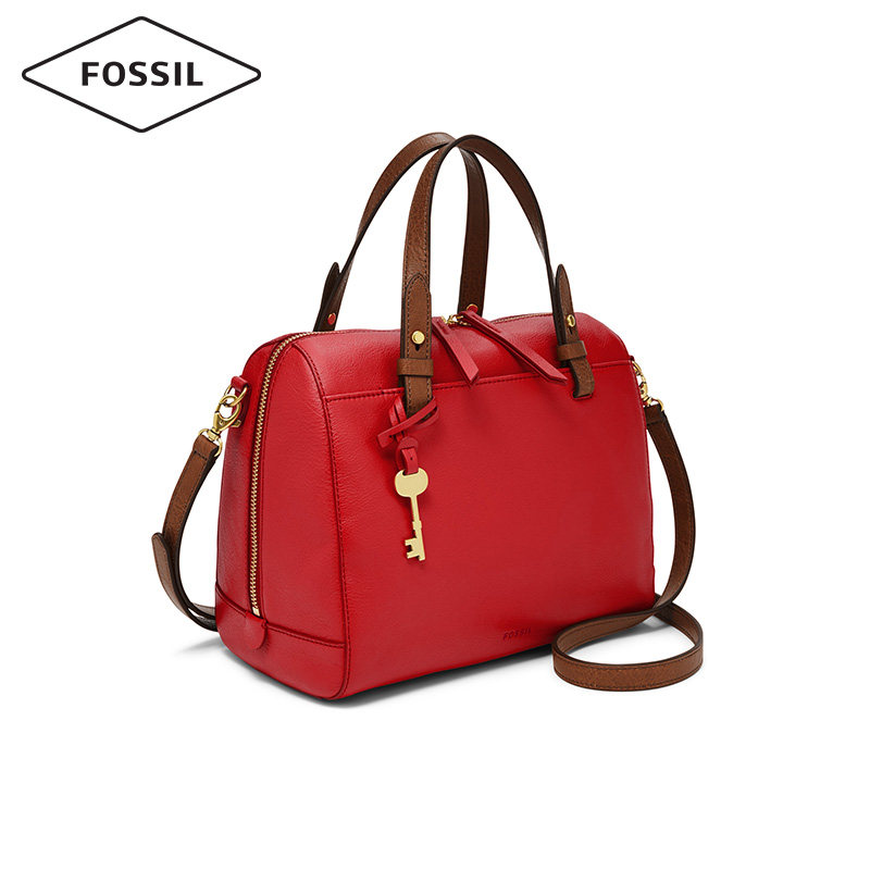 fossil化石欧美潮流复古手提女包 fossil箱包女士包袋