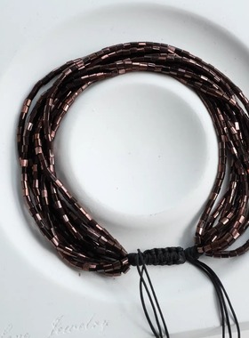 2026新款多层米珠质感miyuki串珠异域风情度假手链手环