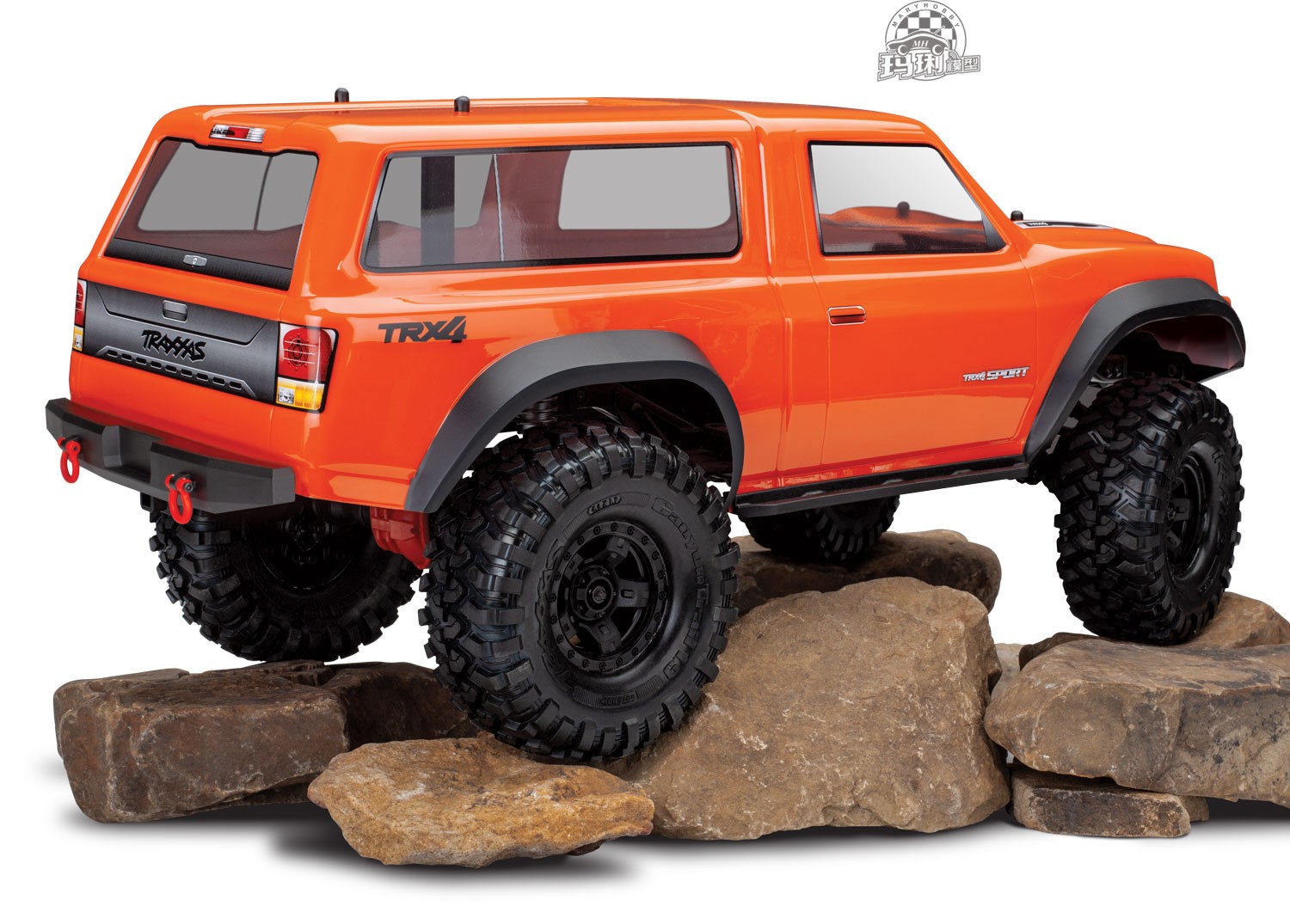 现货 Traxxas 越野透明车壳 已裁剪  运动版TRX-4 #8112 - 图0