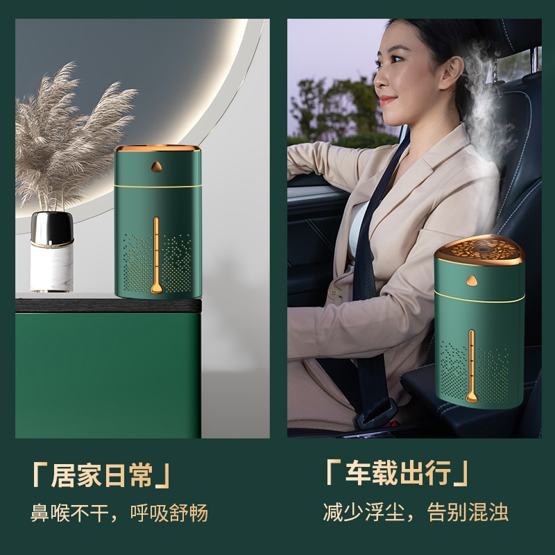闪格加湿器家用静音小型大喷雾容量空调卧室内孕妇婴儿