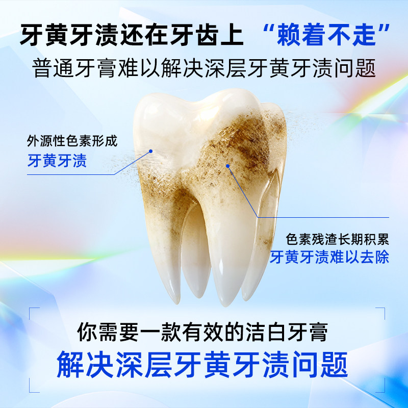 参半酵素氨基酸牙膏美白牙齿益生菌洁白去渍牙膏旗舰店正品80g