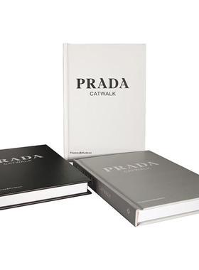 黑白灰简约现代外文真书样板间书房装饰陈列道具模型书籍桌面摆件