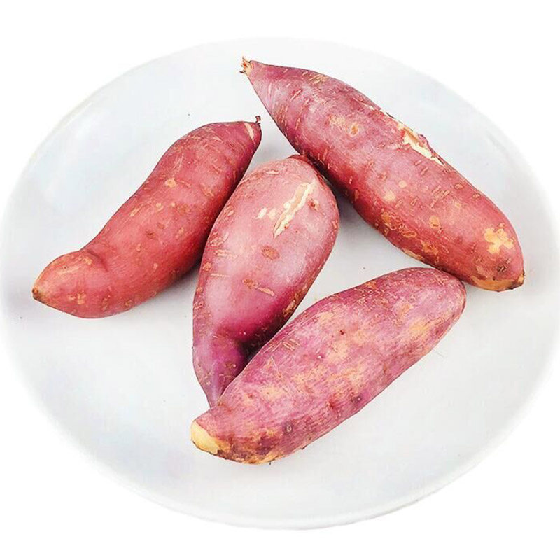 2020年白心新鲜带箱10斤小白芯白薯 果缘芬番薯
