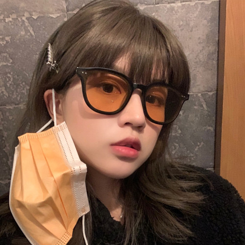 茶色防晒gm墨镜男女高级感 夏季猫眼太阳眼镜 2025新款适合方圆脸 - 图0
