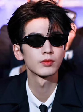 【张凌赫同款】韩版墨镜可配近视