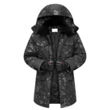 Демисезонное водонепроницаемое пальто, камуфляжный удерживающий тепло пуховик, куртка, увеличенная толщина