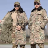 Демисезонное водонепроницаемое пальто, камуфляжный удерживающий тепло пуховик, куртка, увеличенная толщина